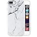 VIVIBIN iPhone 7 Plus Case,iPhone 8 Plus Case,Cute for Women Girls Clear Bumper Best Protective Soft Silicone Rubber Matte TPU Cover Slim Fit Best Phone Case for iPhone 7 Plus/8 Plus (White)