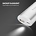 5200mAh Ultra Compact Portable Charger, Yoobao YB-6012 Small Power Bank External Battery Charger Pack Powerbank for iPhone X / 8 / 8 Plus / 7 / 7 Plus, Android Phones & other Smart Devices - Silver