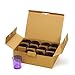 Hosley Set of 12 Votive/Tealight Holders - Your Choice of Colors. Ideal for Weddings, Parties, and Special Events (5-Purple)