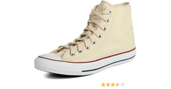 Amazon.com: Tenis altos CONVERSE Chuck Taylor All Star, blanco, 10 : Ropa,  Zapatos y Joyería