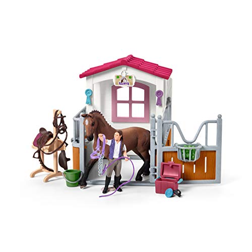 SCHLEICH 42404 Pferde-Waschplatz mit Stall (Amazon exklusiv) Tierspielzeug, Spielset, Multicolor – Bild 3
