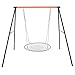LEMY Large Heavy Duty All-Steel Swing Frame 70.9 Inch Height 86.6 Inch Length 220 LBS Weight Capacity Metal A-Frame Swing Stand