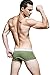 sandbank Men's Sexy Lingerie Cotton Tie Rope Cute Boxer Brief Underwear Panties (US M=Asian Tag XL,Army Green#1)