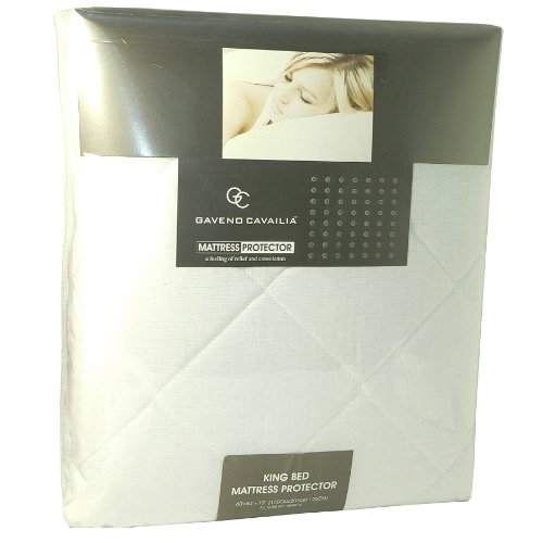 Gaveno Cavalia Extra Soft QUILTED MATTRESS PROTECTOR White King