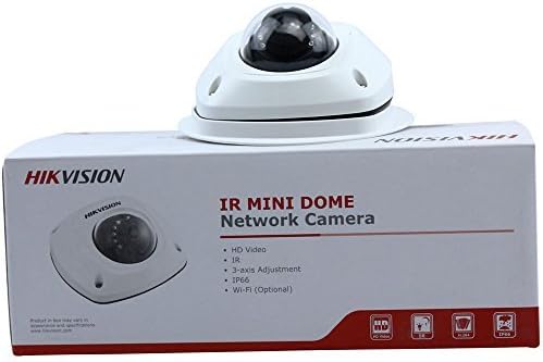 Hikvision DS-2CD2542FWD-IS Mini Dome Network Camera 4MP WDR Audio. SD Card White