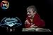 3D Optical Illusion Night Light - 7 LED Color Changing Lamp - Cool Soft Light Safe For Kids - Solution For Nightmares - DC Comics Justice League Batman and Superman