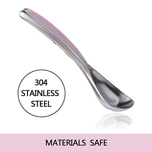 MYL Ice Cream Scoop,Comfortable Easy Grip Ergonomic Handle,Scooper Professional Kitchen Tool For Cookie Dough,Ice Cream,Pies,Dishwasher Safe (Pink)