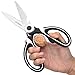 QYZHLI Heavy Duty Kitchen Scissors,Dishwasher Safe Kitchen Shears,Stainless Steel Poultry Scissors Set,Ultra Sharp 3 Pack Scissors With Peeler