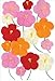 Martha Stewart Crafts Stickers, Pink, Red, and Orange Poppy