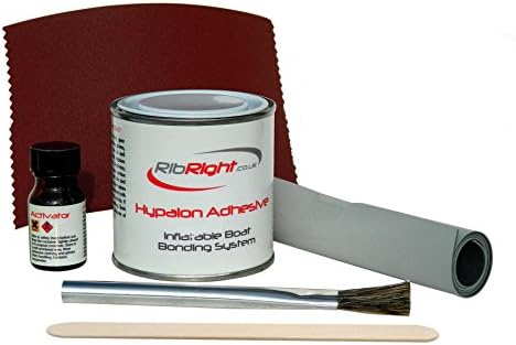 Inflatable Boat Repair Kit "PLUS" RIB Dinghy Glue Adhesive (Hypalon Fabric) Ribcraft, Delta & More