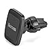 iKross Magnetic Air Vent Clip on Car Mount Smartphone Stand Holder Cradle Feature 6 Powerful Magnet - Black