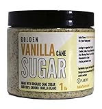 Bakto Flavors Golden Vanilla Cane Sugar 1 lb Jar