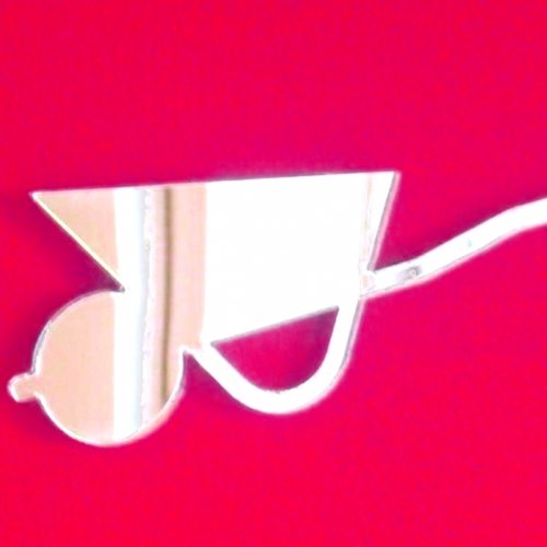 Super Cool Creations Wheelbarrow Mirrors - 60cm x 23cm