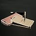 HTC One A9 Anti-Shocked Mirror Affected Case, iKNOWTECH Luxury Mirror Back Cover with Metal Aluminum Cases For HTC One A9 (Rosy Gold)