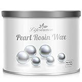 10.5 oz Pearl Hard Wax Beans, Lifestance All Purpose Wax for Full Body Hair Removal, Wax at Home for Women Men