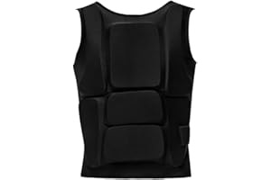 Chest Guard, Foam Padded Karate Chest Guard Men's Chest Protector Taekwondo Thickened Chest Guard for Competition Training