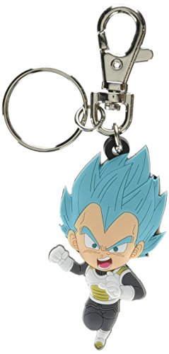 Dragon Ball Super Saiyan Blue Vegeta Keychain