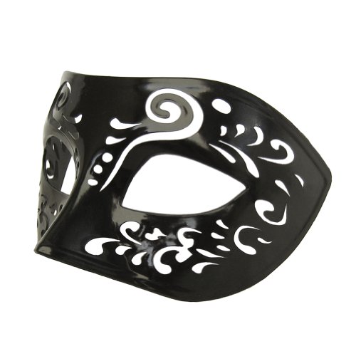 Dream Tale Black Venetian Masquerade Mask ~ Mardi Gras Prom Party (STC12923)