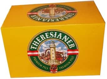Caja de Cerveza Premium PilsTheresianer 24 X cl.33: Amazon.es: Alimentación y bebidas