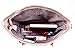 Coofit Totes 6 Pieces Set Women Handbag Cross-Body Pouch Purse Wallets Beige