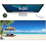 Galdas Gaming Mouse Pad Beach Pattern XXL XL Large