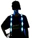 Glowseen® Light up Glowing Clip on Adjustable Suspenders for Party Costume