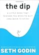 The Dip: A Little Book That Teaches You When to Quit (and When to Stick)