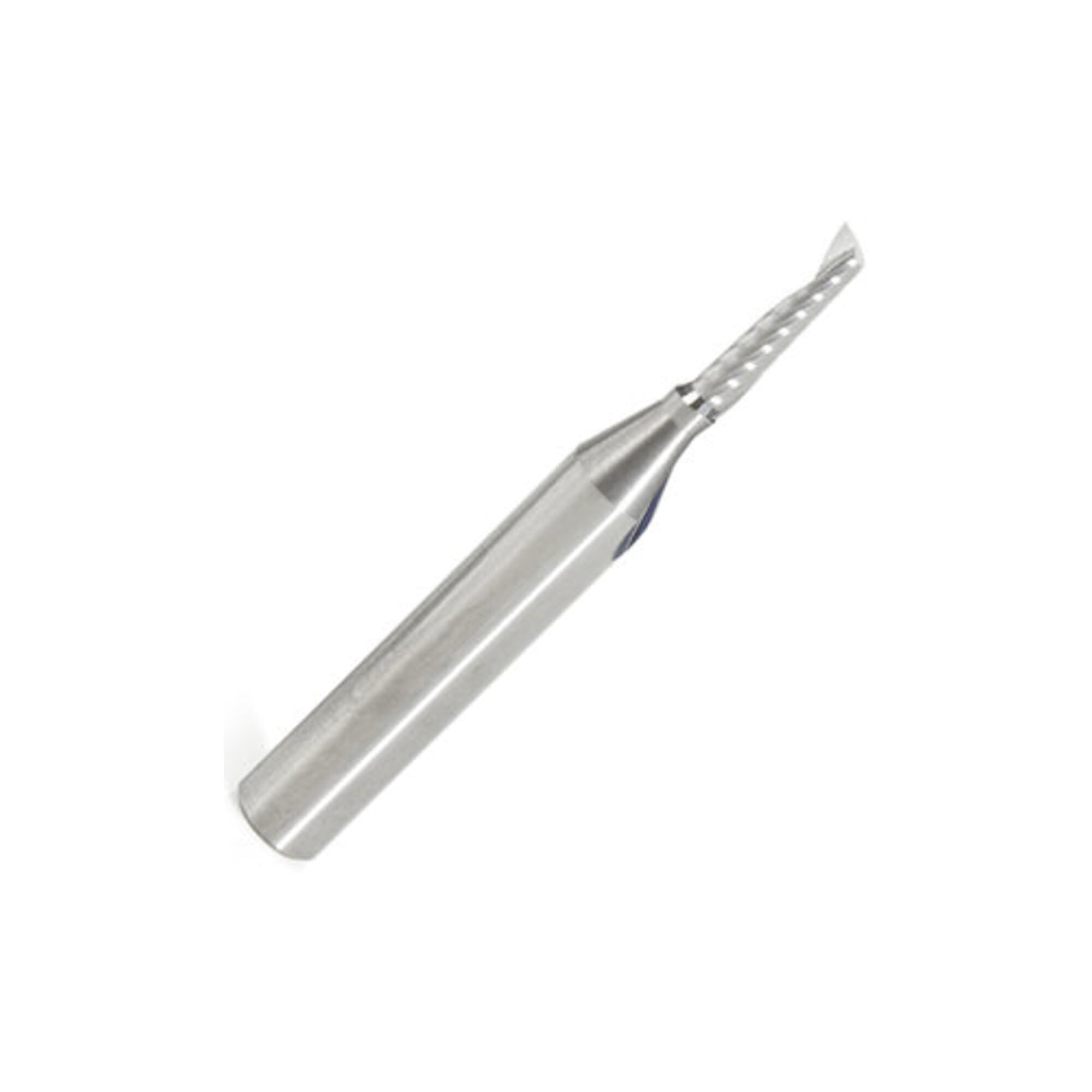 Amana Tool - 51454 Solid Carbide CNC Spiral 'O' Single Flute, Aluminum Cutting 1/8 Dia x 1 — image 1