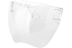 Yinhing Face Shield, Full Face Protection From Droplet Dust Oil Smoke, Clear Visor with High Definition Transparency, Scratch