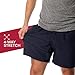Fort Isle Mens Swim Trunks 7 inch Inseam | Mens Swimming Trunks and Beach Shorts | Mens Swim Shorts | Men's Swimwear | Mens Bathing Suits Navy