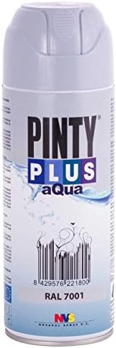 Spray Paint for Arts &amp; Crafts, Water Based PintyPlus Aqua - Assorted Colors (Silver Gray 1 PK)