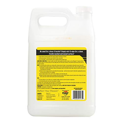 Meguiar's G3601FFP Ultimate Waterless Wash & Wax 1 Gallon Container