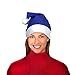 Windy City Novelties (12 Pack) Blue Felt Christmas Santa Hats