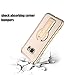 Galaxy S7 Edge Case, Netcosy Luxury Slim TPU Bumper Clear Case Cover with 360 Degree Rotatable Holder Stand for Samsung Galaxy S7 Edge (Gold)