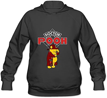 MJMY Women's Doctor Who Winnie The Pooh Sweatshirt L