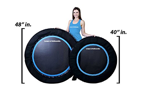 image for Leaps & ReBounds Bungee Rebounder V2 - In-Home Mini Trampoline - Safet