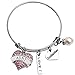 LParkin Aunt Godmother Bangle Bracelet Stainless Steel (Pink)