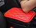 Forala Auto Center Console Pad,PU Leather Car Armrest Seat Box Cover Protector Protects from Dirt,Damage,Pet Scratches,Old Damaged Consoles (A-Black) (A-Black) (D-Leather, Black)
