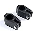 Mxeol Bimini Top Fittings Jaw Slide Black Nylon Hardware Pair (Black, 7/8 Inch)