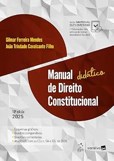 Livro Manual Didático de Direito Constitucional - 10ª Edição 2025