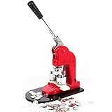 OrangeA Button Maker Button Maker Machine Button Badge Maker 1 Inch 25mm Aluminum Frame Free 500 Parts Circle Cutter