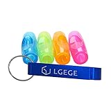 LGEGE 8Pcs pencil grip writing aid, Colorful U - profiled Pencil & Pen Grips, pencil grip writing aid, Soft Gel Rubber Silicone Writing Aid for Both Left and Right Handed,Correct Posture to Hold Pen