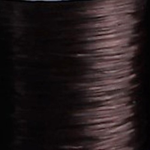 Doctored Locks Elastic Matrix Hair Extension Stretchy Thread for Braiding and Weaving 65m - Brown