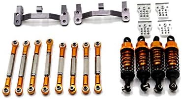 Discount Promotions Senmubery Upgrade Metal Pull Rod Tie Rod Pull Rod Base Shock Absorber For Wpl B14 B24 C14 C24 C34 1 16 Rc Car Spare Parts Yellow In Stadium Promotions Skillingindia In