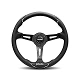Momo GOT35BK0B Gotham 350 mm Leather Steering