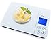 Ozeri Gourmet Digital Kitchen Scale in Tempered Glass - with Timer, Alarm and Temperature Display