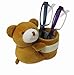 Eyeglass Holder Glasses Stand with Cute Plush Animal Character Design, Bear, by OptiPlix