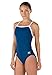 Speedo Women's Swimsuit One Piece Endurance+ Flyback Solid Adult Team Colors, Navy, 36