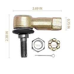 Tie Rod Ends 4 and Tie Rod 2 Kit, Compatible With
