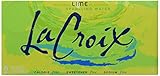 La Croix Sparkling Water, Lime, 12 oz Can (Pack of 8)